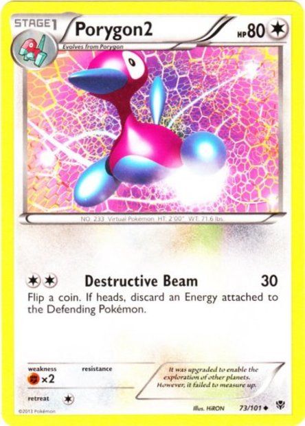 Porygon2 73 Pokémon Explosion Plasma X5