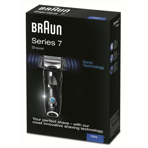 Braun Series 7 720s-6 - Rasoir - Sans Fil - Noir