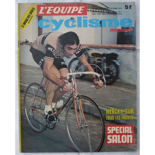 L'équipe Cyclisme Magazine N° 69 - Du Mercredi 17 Octobre 1973.