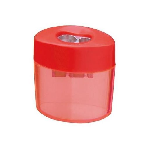 Jpc Creations Taille-Crayon Taill'electron Intérieur Métal 2 Trous Bleu Ou Rouge Aléatoire
