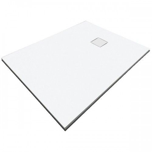 Receveur de douche antidérapant recoupable - 90x90 cm - blanc - Fiteo PELLET ASC