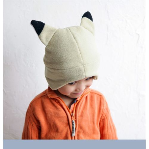 Envoi Immédiat Déguisement Cosplay Bonnet Peluche Renard Gris Kitsune Oreilles Animal Doux Chaud Enfant Adulte Mignon Kawaï Soirée Convention Sortie Black Sugar