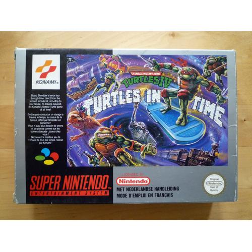 Turtles 4 Turtles In Time (Tortues Ninja) Super Nintendo