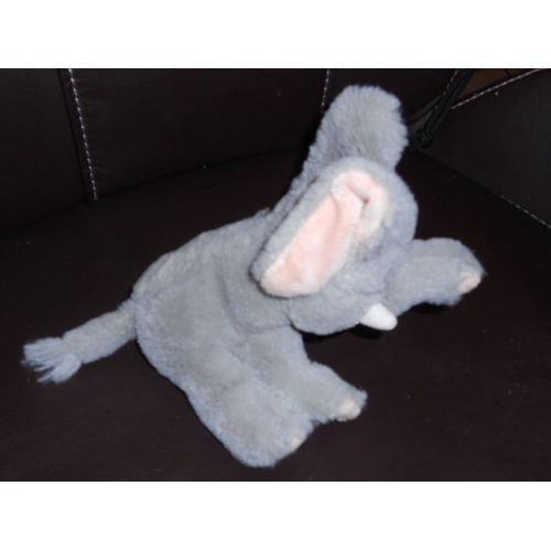 Doudou Éléphant Gris Et Rose "Sandy"