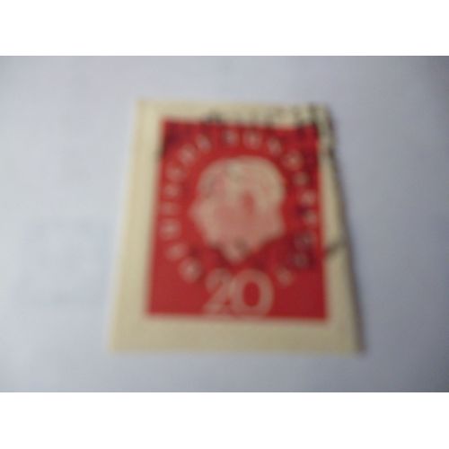 Timbre "Allemagne ::Deutsche Bundespost : 20."