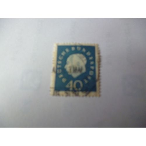 Timbre "Allemagne ::Deutsche Bundespost : 40."