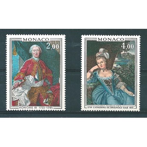 Monaco N° 1029 & 1030
