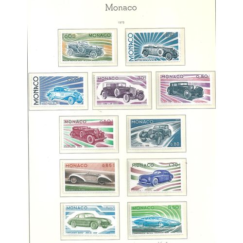 Monaco N° 1018 À 1028