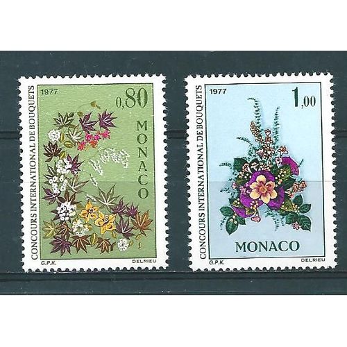 Monaco N° 1076 & 1077