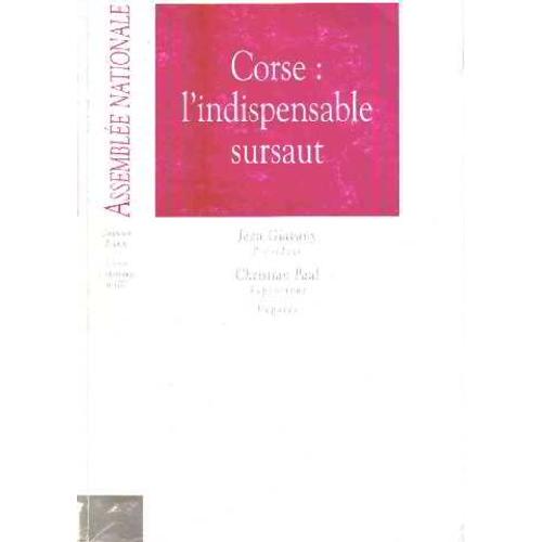 Impressions - 11e Législature / Assemblée Nationale Tome 1077 - Rapport Fait Au Nom De La Commission D'enquête Sur L'utilisation Des Fonds Publics Et La Gestion Des Services Publics En Corse