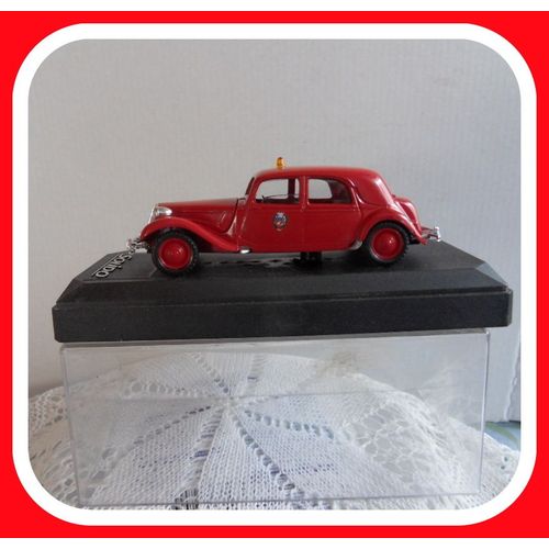 Citroen 15 Cv Pompier 1952 Ref / 4827 Solido Echelle 1/43-Solido