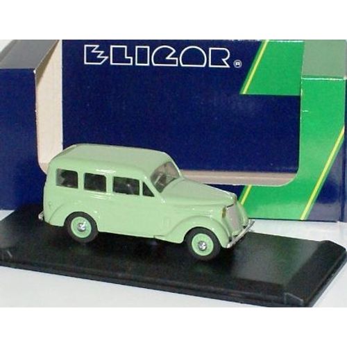 Eligor 1/43 Renault Juvaquatre Vitrée Vert-Eligor
