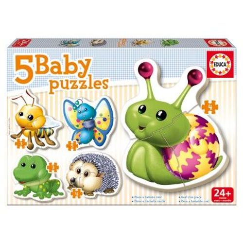 Baby Puzzle : 5 Puzzles : Les Animaux De La Forêt