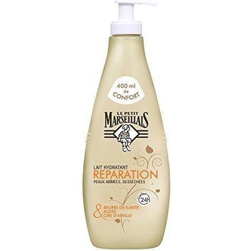 Le Petit Marseillais - Lait Corps Hydratant, Beurre De Karité,Aloes Et Cire D'abeille, 400ml Corps 