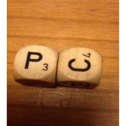 Des À Jouer À Lettres