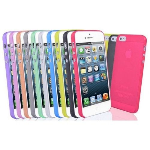 Coque Etui Housse En Silicone Ultra Slim 0.5mm Pour Apple Iphone 4/4s/5/5s/5c