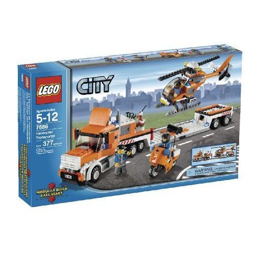 Lego City Helicopter Transporter (7686) (Japan Import)