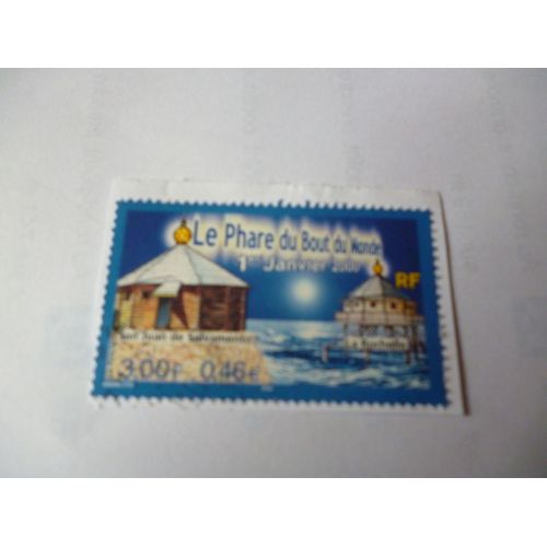 Timbre "Le Phare Du Bout Du Monde :1er Janvier 2000."