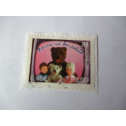 Timbre "Bonne Nuit Les Petits 2001."