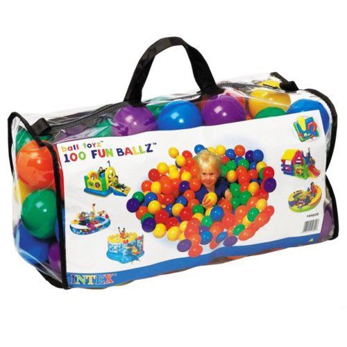 Intex -49600np -  Ball Toyz - 100 Fun Ballz