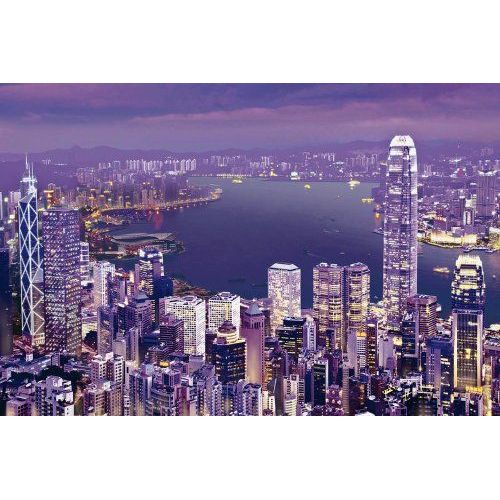1000 Master Piece Twilight Hong Kong 59-505 Of Puzzle Aim (Japan Import)
