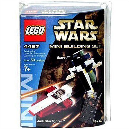 Lego Star Wars: Mini Jedi Starfighter Et Slave 1 Jeu De Construction 4487