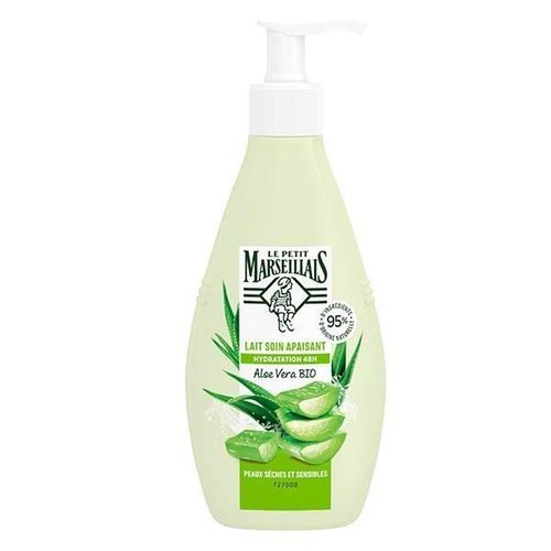 Le Petit Marseillais - Lait Corps Hydratant À L'aloe Vera Pourpeaux Sèches Bio 250 Ml Corps 