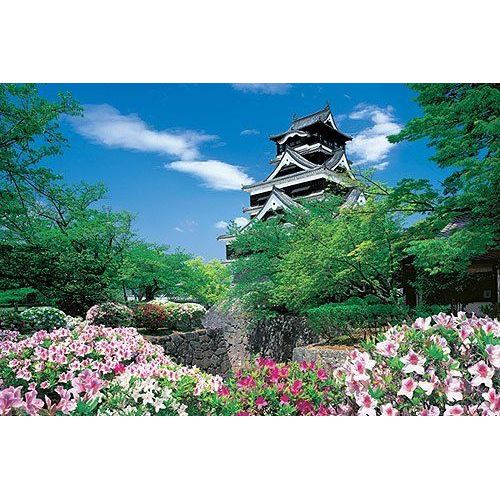 Kumamoto 10-662 - Guru 1000 Piece Puzzle Of Kumamoto Castle Aim! (Japan Import)
