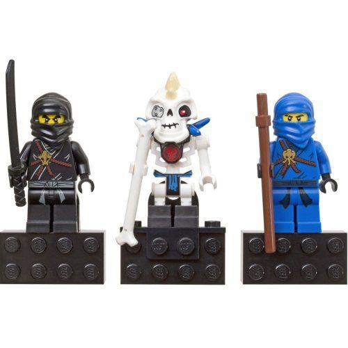 Lego Ninjago Magnet 3pack #853102 Cole, Nuckal, Jay [Toy] (Japan Import)