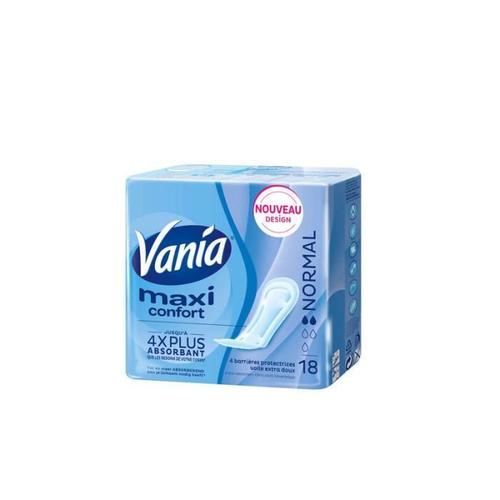 Vania - 18 Serviettes Maxi Confort Normal 18 Un 