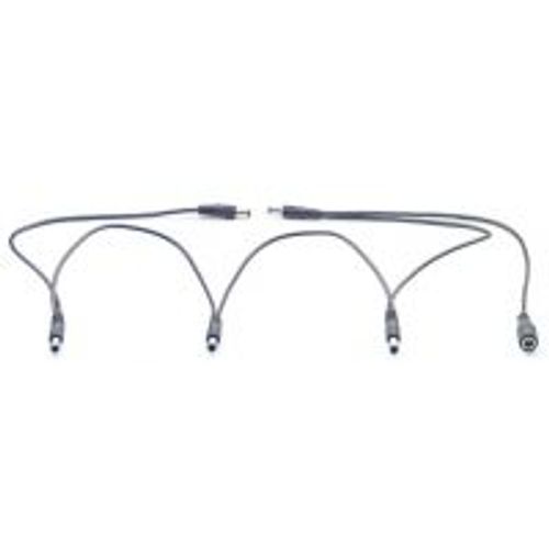 5 Câbles Alim. Pédales Effets Stagg Sps-Dc-5m1f - Femelle