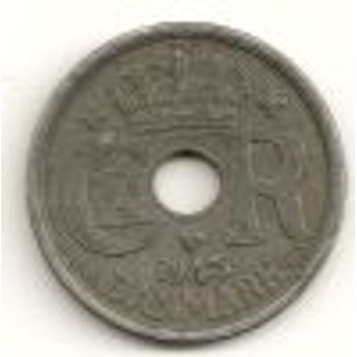 Danemark = Pièce De 25 Ore, Année 1943, En Zinc
