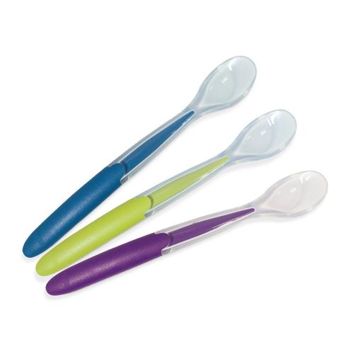 Lot 3 Cuillères Douces Silicone - Nuk