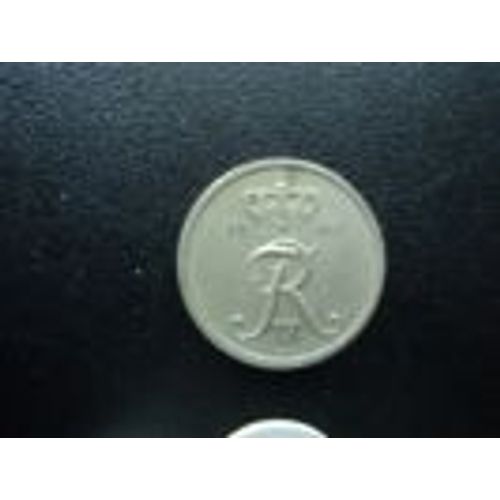 Danemark = Pièce De 1 Ore, Année 1960, En Zinc
