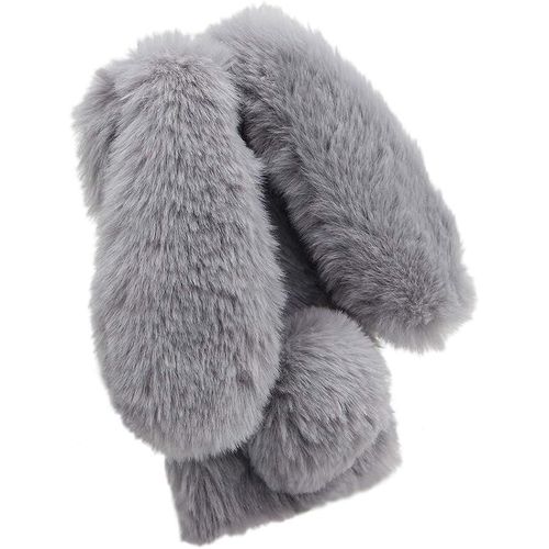 Étui Pour Nokia 8.3 Belle Plushrabbit Automne Et Hiver Plushcase Rabbit Furprotection - Gris