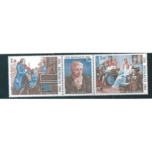 Monaco N° 1270 À 1272