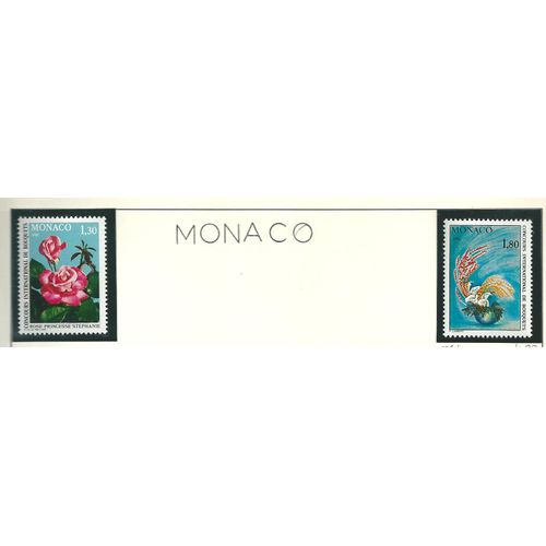 Monaco N° 1251 & 1252