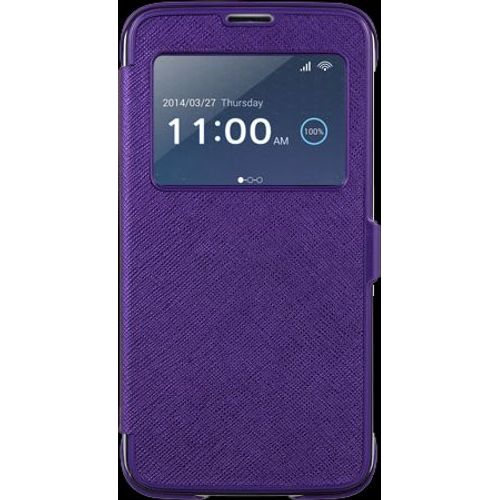 Etui À Rabat Violet Pour Samsung Galaxy S5 G900