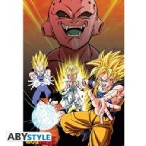 Dragon Ball - Poster Grand Format  Dbz/ Buu Vs Saiyans