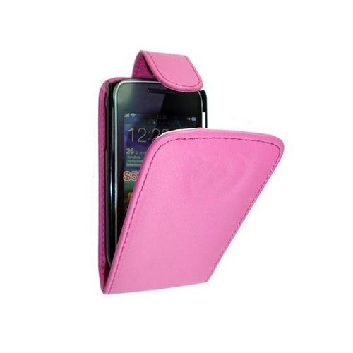 Etui Simili Cuir Pour Samsung Wave Y S5380 - Rose