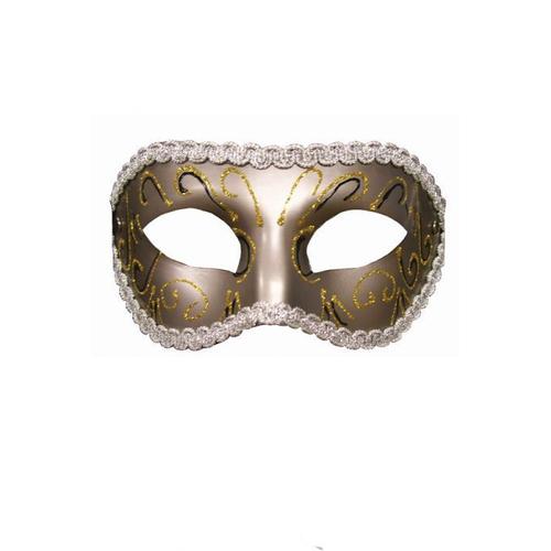 Masque Vénitien Mascarade Bronze Taille Unique