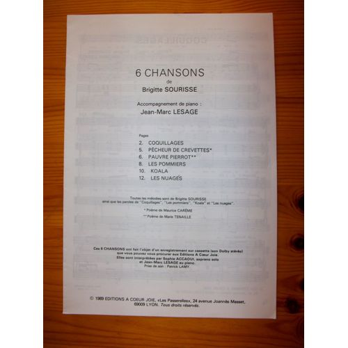 6 Chansons