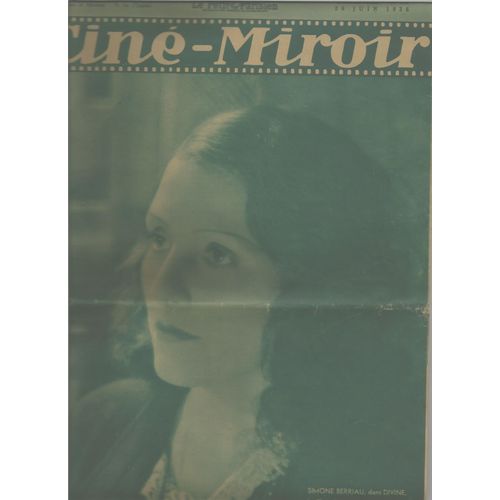 Ciné Miroir 586 Simone Berriau Dans Divine
