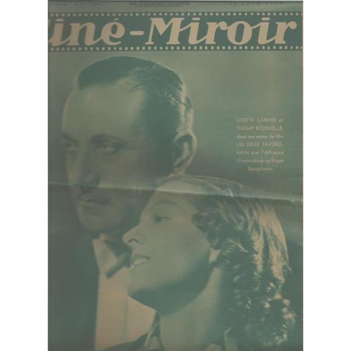 Cine Miroir  N° 584 : Lisette Lanvin