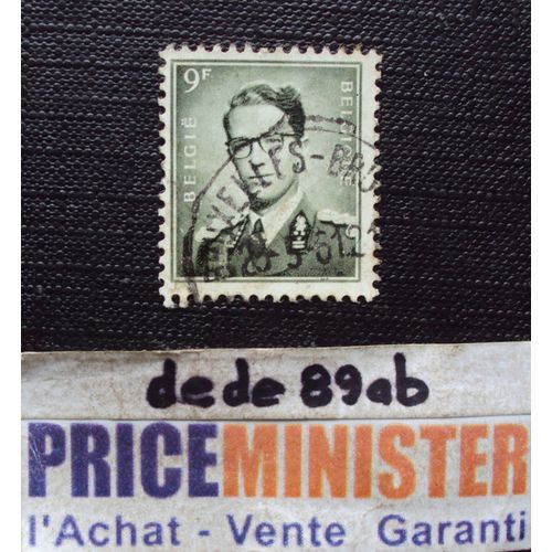 Belgique - België..  9 F Le Roi Baudoin (Type Marchand) Oblitéré.