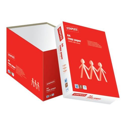 Staples Copy - Papier ordinaire - blanc - A4 (210 x 297 mm) - 80 g/m² - 2500 feuille(s)