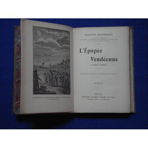 L'epopee Vendeenne (1789-1796)