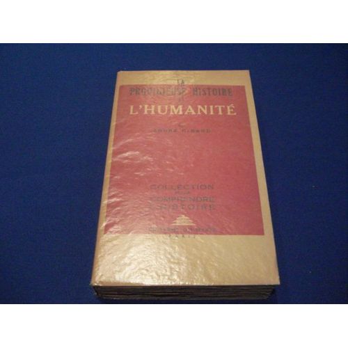 La Prodigieuse Histoire De L'humanité
