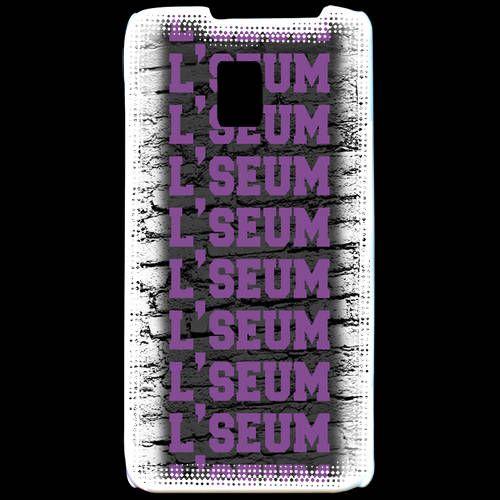 Coque Lg P990 L'seum Violet