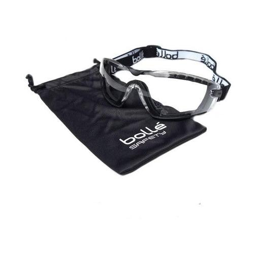 Lunette- Masque De Protection Bolle Cobra Noir Verres Blancs